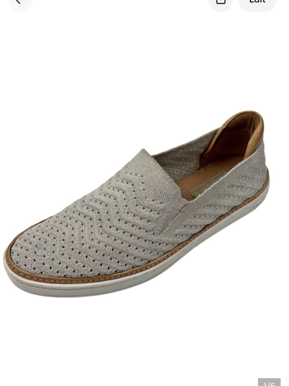 UGG Slip On Stretch Sneakers Size 7.5